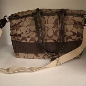 Vintage coach diper bag